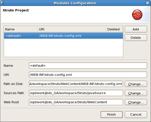 Modules Configuration