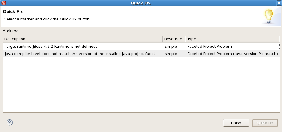 Displaying the two issues that will need to be fixed; detailed after this image.