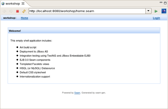 "workshop" Project Started
