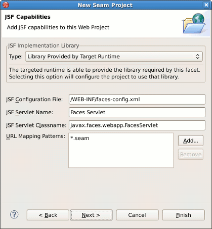 JSF Capabilities Adding