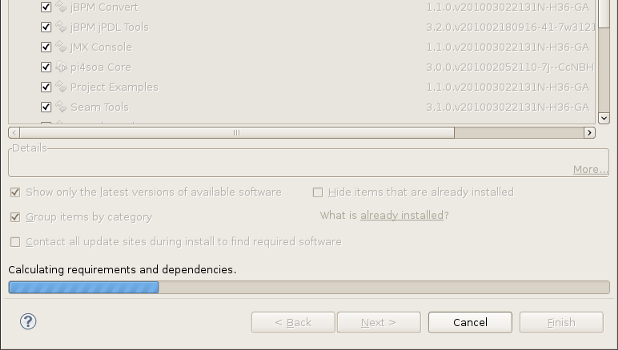Requirements and dependencies check