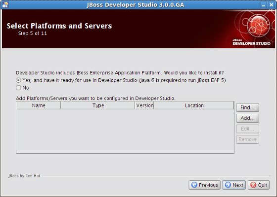 JBoss Enterprise Application Platform Installing