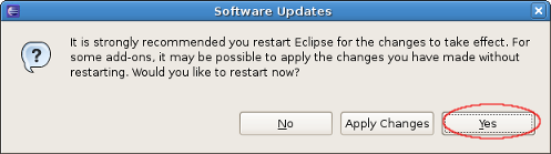 Message dialog