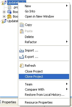 Clone Project In Context Menu