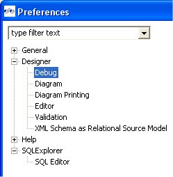 Preferences Dialog