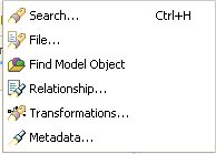 Search Menu
