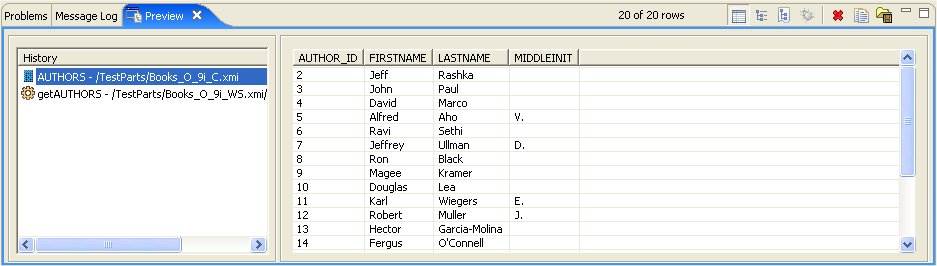 Preview Results View