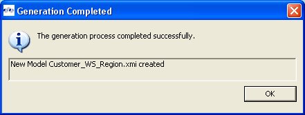 Generation Completed Dialog