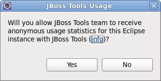 Usage plug-in pop-up