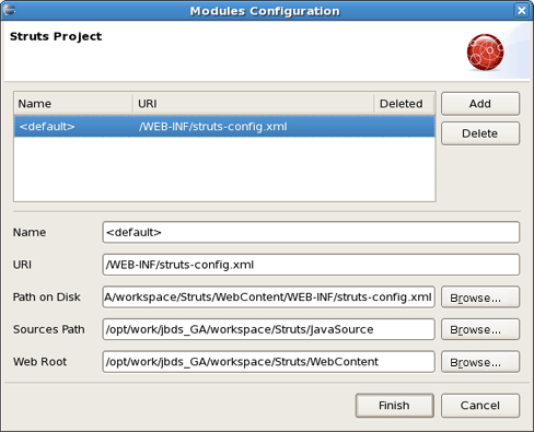 Modules Configuration