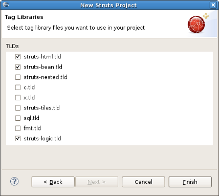 Selecting Tag Libraries