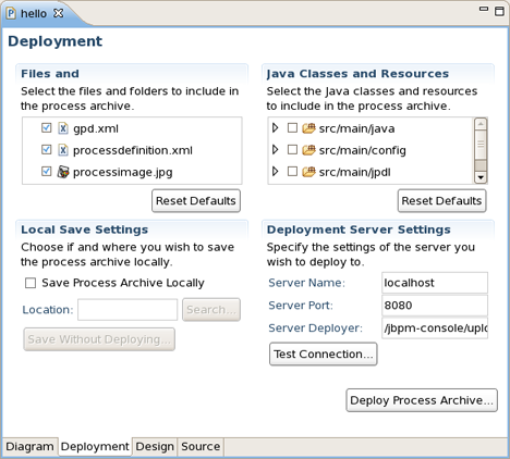 The Deployment View