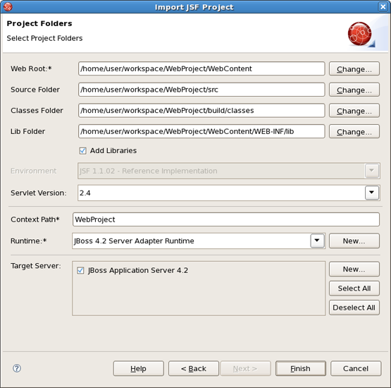 Project Folders