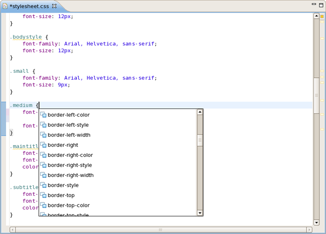 CSS Editor