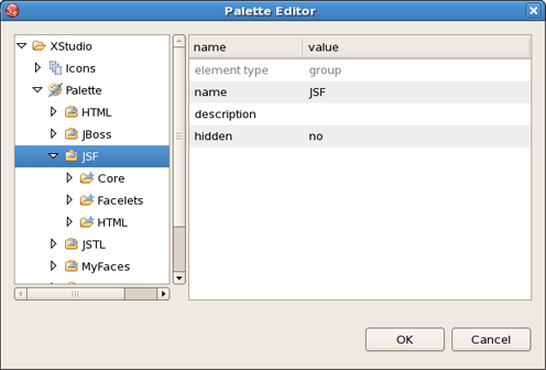 Pallete Editor