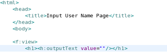 OutputText Tag