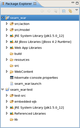 Seam Project WAR Deployment