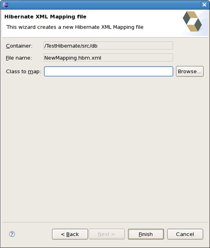 Specifying the Class to Map