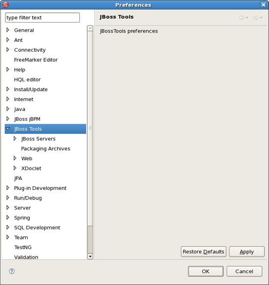 Preferences are included in this dialog.