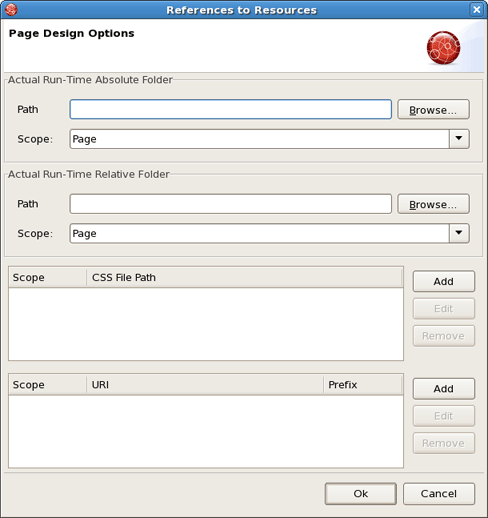 Page Design Options