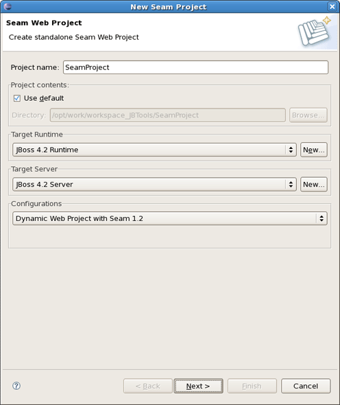 Completion of Runtime and Server Configuration