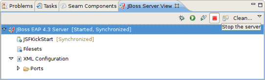 Stopping Server