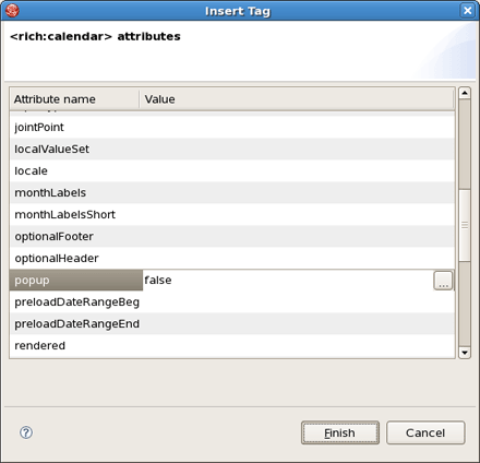 Inserting Tag
