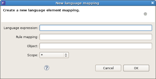 Add language mapping Wizard