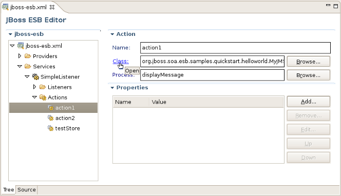 Property Link to the Associated Editor