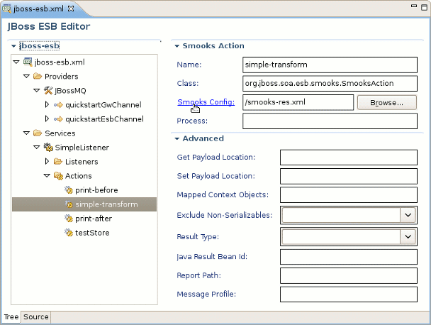 Property Link to the Associated Editor