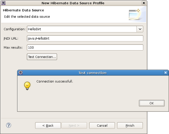 Hibernate Data Source Profile