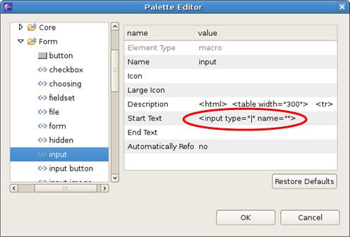 Palette Editor