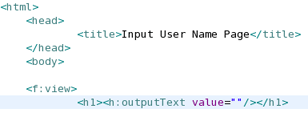 OutputText Tag