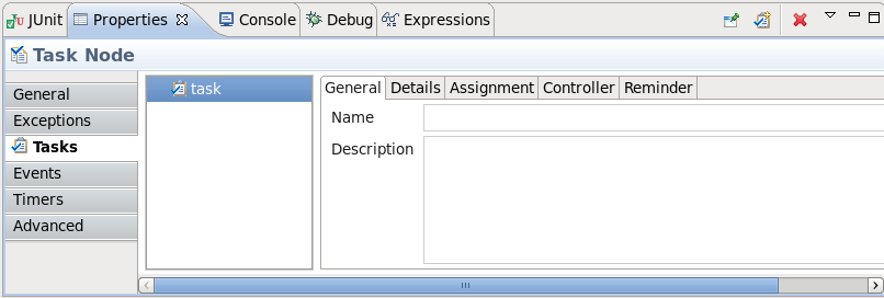 The Task properties