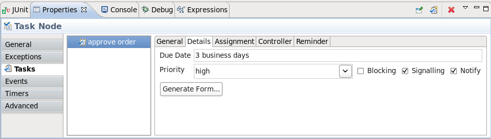 The Task Details Page