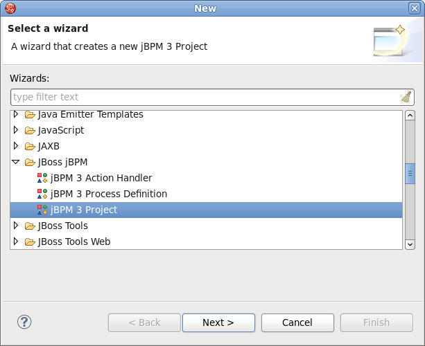 New Project Dialog