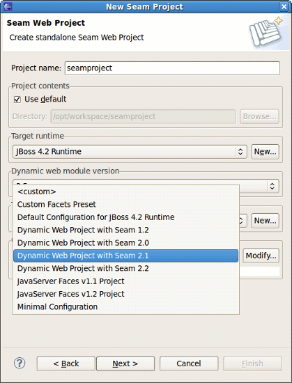 Completion of Runtime and Server Configuration