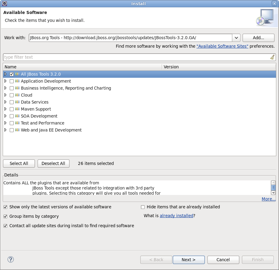 Available Software