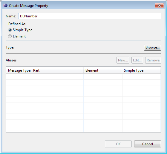 Create Message Property