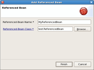 Add Referenced Bean