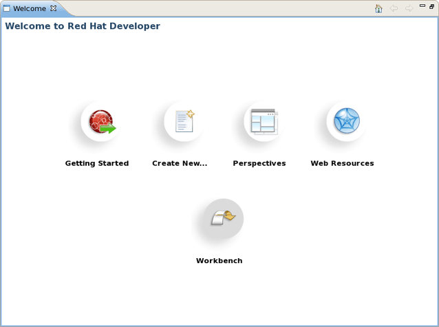 Welcome to JBoss Developer Studio