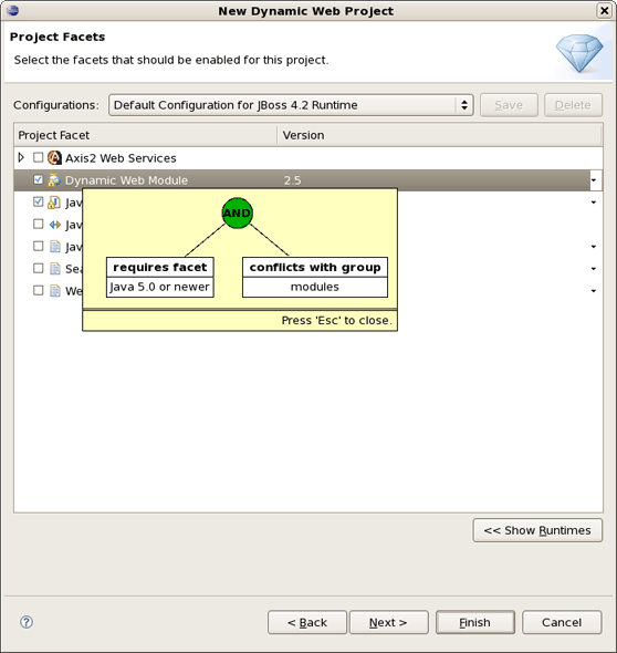 Facet Constraints