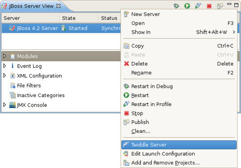 Twiddle Server