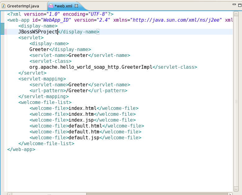 Web.xml