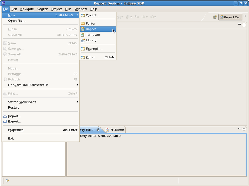 Create a New Report