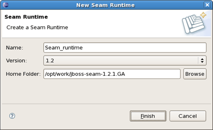 Seam Runtime Creation