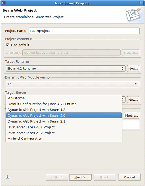 Completion of Runtime and Server Configuration
