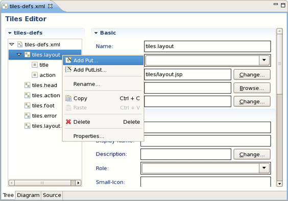 Editing in Tiles Editor