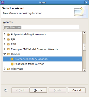 New Guvnor Repository Location