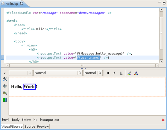 The EL Expression Value